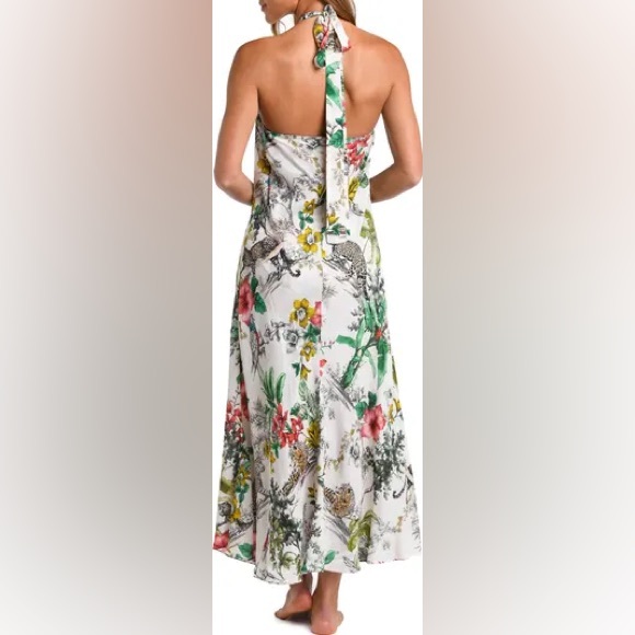 L'AGENCE Multicolor Backless Dress silk
L'AGENCE Gevena Jungle Tropical Coverup - Picture 3 of 12
